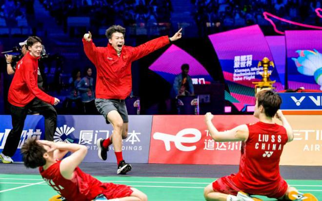 羽3比1力克韩国第14次亲吻苏迪曼杯bsport体育入口首次四连冠！国(图7)
